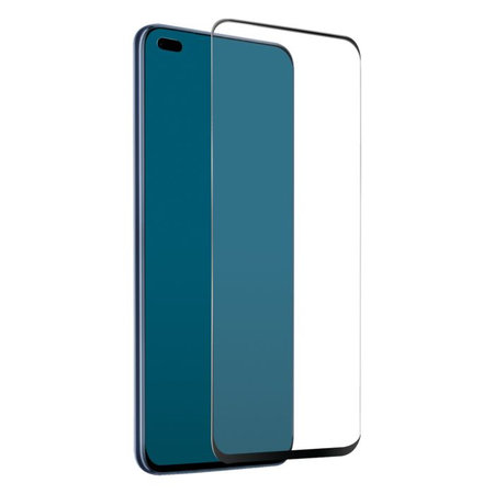 SBS - Tvrdené Sklo Full Cover pre Huawei Nova 8i, Honor 50 Lite, čierna