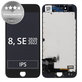 Apple iPhone 8, SE (2020), SE (2022) - LCD Displej + Dotykové Sklo + Rám (Black) Refurbished PRO
