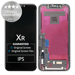 Apple iPhone XR - LCD Displej + Dotykové Sklo + Rám Original Refurbished PRO