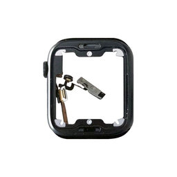 Apple Watch 7 45mm - Housing s Korunkou Aluminium + Tlačidlo Domov + Mikrofón (Midnight)