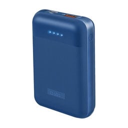 SBS - PowerBank 10 000 mAh, USB, USB-C PowerDelivery 20W, modrá