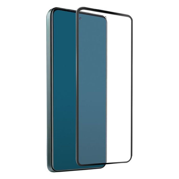 SBS - Tvrdené Sklo Full Cover pre Xiaomi Redmi Note 11 Pro, Note 11 Pro 5G a Poco X4 Pro, čierna