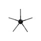 Xiaomi Roborock S4, S5 Max, S6, S6 MaxV, S6 Pure, S7, S7+, S7 MaxV, S7 Pro Ultra, Q7, Q7+, Q7 Max, Q7 Max+, T7S Plus , E4, E5, T4, T6, Xiaowa E3 - Bočná Kefa (Čierna)
