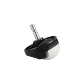 Xiaomi Mi Robot Vacuum Mop (Mijia 1C), 2 (Mijia 2C), Mijia 1S, Roborock S5, S5 Max, S6 MaxV, S6 Pure - Predné Koliesko (Čierna)