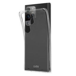 SBS - Puzdro Skinny pre Samsung Galaxy S22 Ultra, transparentná