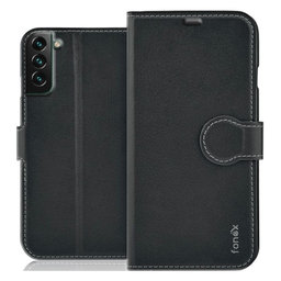 Fonex - Puzdro Book Identity pre Samsung Galaxy S22+, čierna