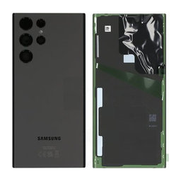 Samsung Galaxy S22 Ultra S908B - Batériový Kryt (Phantom Black) - GH82-27457A Genuine Service Pack