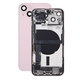 Apple iPhone 13 - Zadný Housing s Malými Dielmi (Pink)
