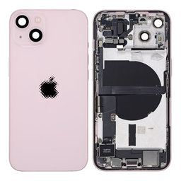 Apple iPhone 13 - Zadný Housing s Malými Dielmi (Pink)