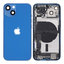 Apple iPhone 13 - Zadný Housing s Malými Dielmi (Blue)
