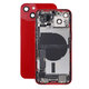 Apple iPhone 13 - Zadný Housing s Malými Dielmi (Red)
