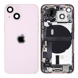 Apple iPhone 13 Mini - Zadný Housing s Malými Dielmi (Pink)