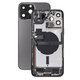 Apple iPhone 13 Pro Max - Zadný Housing s Malými Dielmi (Graphite)
