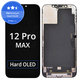 Displej Hard OLED pre iPhone 12 Pro Max, Dotykové sklo s rámom, FixPremium