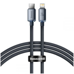Baseus - Lightning / USB-C Kábel (1.2m), čierna