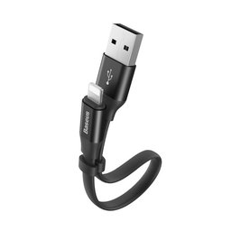 Baseus - Lightning / USB Kábel (0.23m), šedá