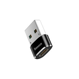 Baseus - Adaptér USB / USB-C, čierna