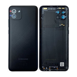 Samsung Galaxy A03 A035G - Batériový Kryt (Black) - GH81-21661A Genuine Service Pack