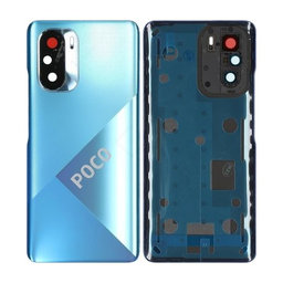 Xiaomi Poco F3 - Batériový Kryt (Deep Ocean Blue) - 56000CK11A00 Genuine Service Pack