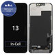 Displej In-Cell FHD pre iPhone 13, Dotykové sklo s rámom, FixPremium