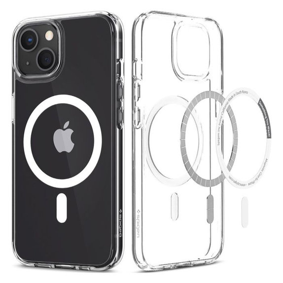 Spigen - Puzdro Ultra Hybrid s MagSafe pre iPhone 13 mini, biela