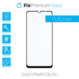 FixPremium FullCover Glass - Tvrdené Sklo pre Xiaomi Redmi 9A a 9C