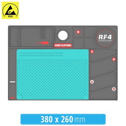 Refox RF4 Work Platform - ESD Antistatická Teplovzdorná Silikónová Podložka