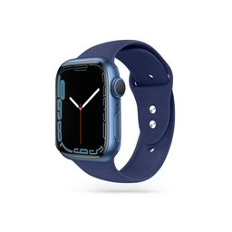 Tech-Protect - Remienok Iconband pre Apple Watch 4, 5, 6, 7, SE (42, 44, 45mm), midnight blue