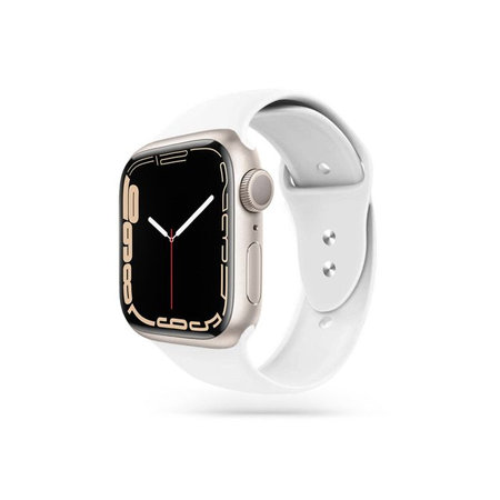 Tech-Protect - Remienok Iconband pre Apple Watch 4, 5, 6, 7, SE (42, 44, 45mm), white