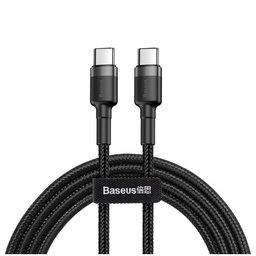 Baseus - USB-C / USB-C Kábel (2m), čierna