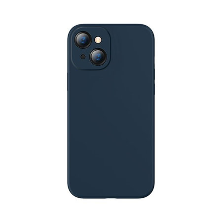 Baseus - Puzdro Liquid Gel iPhone 13, modrá