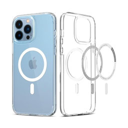 Spigen - Puzdro Ultra Hybrid s MagSafe pre iPhone 13 Pro, biela