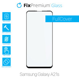 FixPremium FullCover Glass - Tvrdené Sklo pre Samsung Galaxy A21s