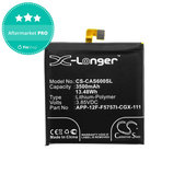 Batéria pre Caterpillar CAT S60, 3500mAh, Li-Pol, 3.85 V, APP-12F-F5757I-CGX-111, HQ