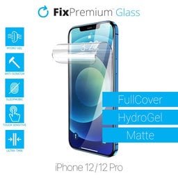 FixPremium HydroGel Matte - Ochranná Fólia pre iPhone 12 a 12 Pro