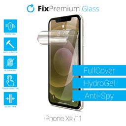 FixPremium HydroGel Anti-Spy - Ochranná Fólia pre iPhone XR a 11