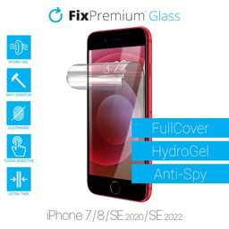 FixPremium HydroGel Anti-Spy - Ochranná Fólia pre iPhone 6, 6s, 7, 8, SE 2020 a SE 2022
