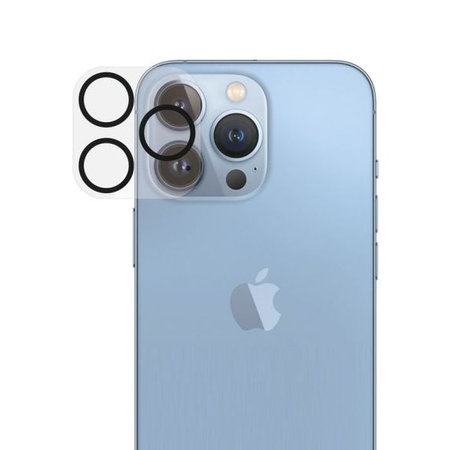 PanzerGlass - Ochranný Kryt Objektívu Fotoaparátu PicturePerfect pre iPhone 13 Pro a 13 Pro Max, transparentná