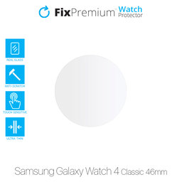 FixPremium Watch Protector - Tvrdené Sklo pre Samsung Galaxy Watch 4 Classic 46mm