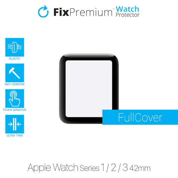 FixPremium Watch Protector - Plexisklo pre Apple Watch 1, 2 a 3 (38mm)