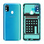 Samsung Galaxy M30s M307F - Batériový Kryt (Sapphire Blue) - GH98-44841B Genuine Service Pack