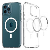 Spigen - Puzdro Ultra Hybrid s MagSafe pre iPhone 12 Pro Max, biela