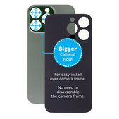 Apple iPhone 13 Pro - Sklo Zadného Housingu so Zväčšeným Otvorom na Kameru (Alpine Green)