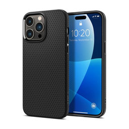 Spigen - Puzdro Liquid Air pre iPhone 14 Pro, čierna