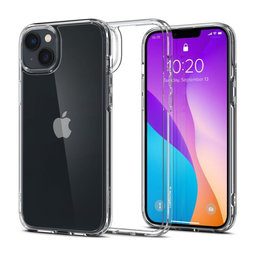 Spigen - Puzdro Ultra Hybrid pre iPhone 14, transparentná