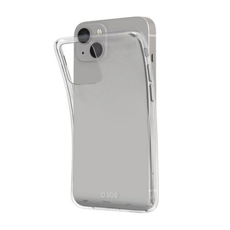 SBS - Puzdro Skinny pre iPhone 14, transparentná