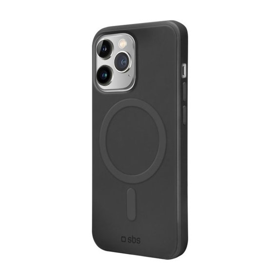 SBS - Puzdro Smooth Mag s MagSafe pre iPhone 14 Pro Max, čierna