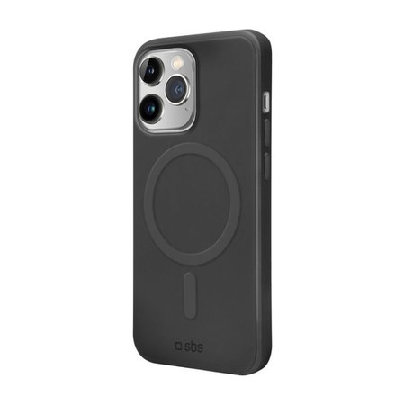 SBS - Puzdro Smooth Mag s MagSafe pre iPhone 14 Pro Max, čierna