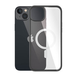 PanzerGlass - Puzdro ClearCase s MagSafe pre iPhone 14 Plus, čierna