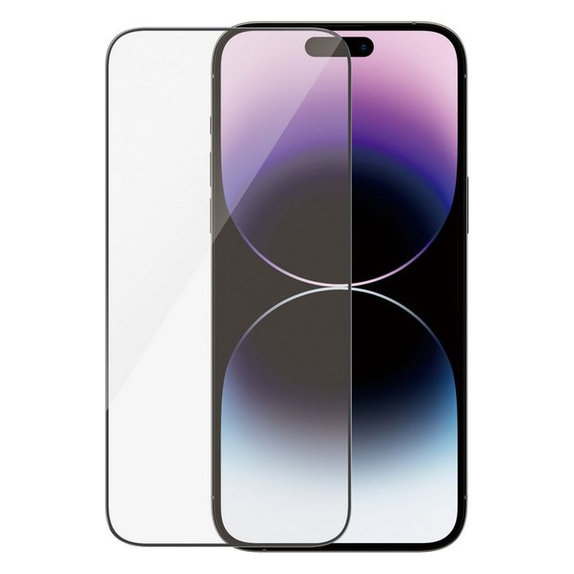 PanzerGlass - Tvrdené Sklo UWF s aplikátorom pre iPhone 14 Pro Max, čierna